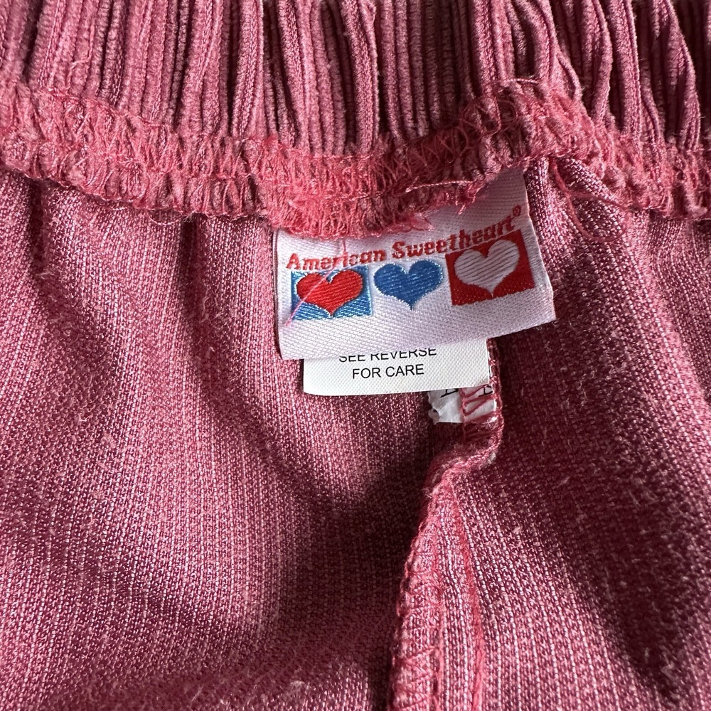 AMERICAN SWEETHEART Women's Size 14 Mauve Elastic Waist Corduroy Pull On Pants - Picture 4 of 8
